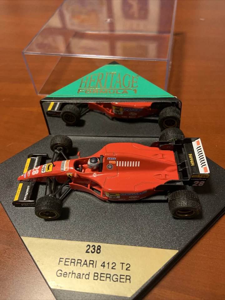 Gerhard Berger, 1995 Ferrari 412 T2, 1:43 Onyx 238, F1, Heritage - Image 1 of 1
