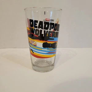 Alamo Drafthouse Deadpool and Wolverine Marvel Studios Pint Glass NEW Exclusive - Picture 1 of 7