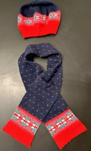 mini boden Girls winter hat and scarf set Sz 7-10yo - Picture 1 of 7
