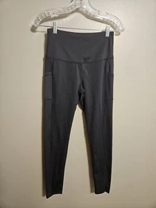LegEnd Womens Blue Leggings Yoga Pants with Pockets Womens Size Medium - Picture 1 of 8