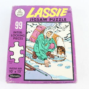 Vintage Lassie 99-Piece Jigsaw Puzzle Whitman 1967 Complete Good Condition - Picture 1 of 5