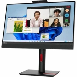 Lenovo 12NAGAR1US 24" ThinkCentre Tiny One FHD LED Monitor HDMI DP KVM Speaker - Picture 1 of 6