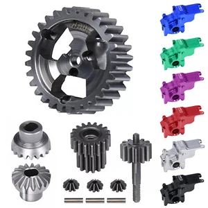 7075 Alloy Transmission Case & 40Cr Gear Set For LOSI 1/24 Micro-B 2WD Buggy RTR - Picture 1 of 23