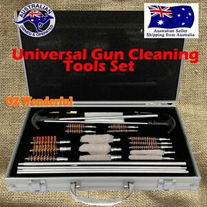 Gun Cleaning Tools Set Pistol Rifle Shotgun Firearm Cleaner Kit Universal 126pcs