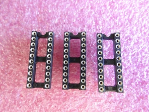 3 x DIP20 IC-Fassung IC-Sockel DIL20 Präzisionsfassung - Bild 1 von 1