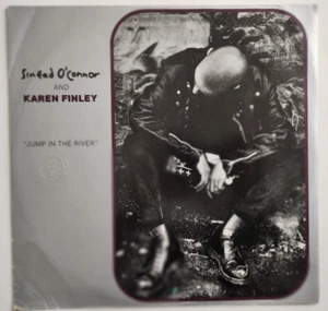 ✿ 12" MAXI 45 ✿ SINEAD O'CONNOR And Karen Finley  : JUMP IN THE RIVER - Bild 1 von 3