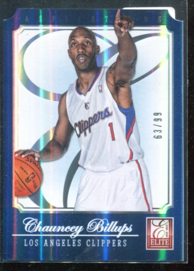 2012-13 Elite Aspirations #15 Chauncey Billups Rare Card /99  - Image 1 of 1