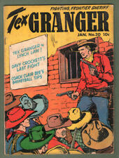 1949 western Comic book Tex Granger #20  great contents  #279