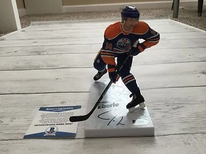 Jordan Eberle Autografiado Edmonton Oilers McFarlane Beckett Certificado de Autenticidad c - Imagen 1 de 3