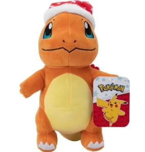 Sombrero estrellado de peluche pequeño Pokémon charmander vacaciones - felpa de 8 pulgadas - totalmente nuevo - Imagen 1 de 1