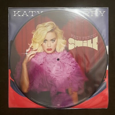 Katy Perry Smile #4 Picture Disc Vinyl LP  Rare NEW - Image 1 of 2