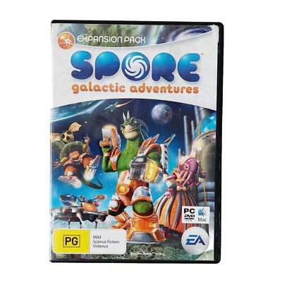 Spore: Galactic Adventures Expansion Pack for PC / Mac + Manual 2009 EXC - Image 1 of 4