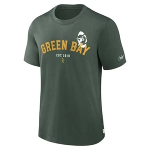 Nike Green Bay Packers 2023 Rewind T-Shirt Heavyweight Loose-Fit Men’s Medium - Picture 1 of 2