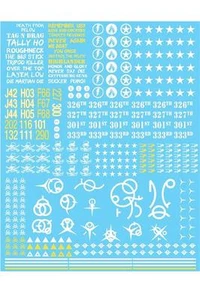 ACC012 Decals Sheet for AQMF, Alien Dungeon, New - Bild 1 von 1