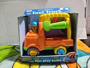 NEW Fun Time Push Along Pre-School Tool Truck 18 Months+ - Picture 1 of 9