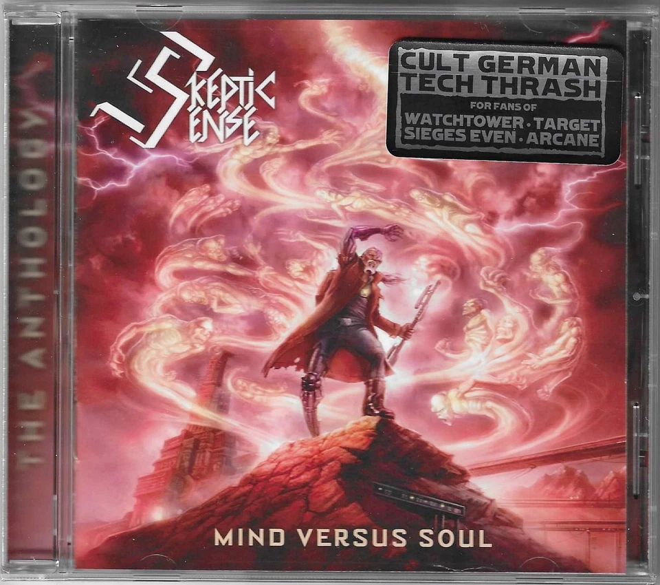 SKEPTIC SENSE - Mind Versus Soul CD GERMAN Tech Thrash TARGET  BRAND NEW SEALED! - Image 1 of 1