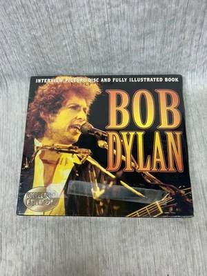 Vintage Sealed Bob Dylan Interview Picture Disc & Fully Illustrated Book CD Y2 - Image 1 of 2