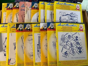 TANTE MARTHA'S HEISSE EISEN TRANSFERMUSTER-WÄHLEN SIE EIN-KÜCHENTHEMA-L@@K-UNBENUTZT - Bild 1 von 34