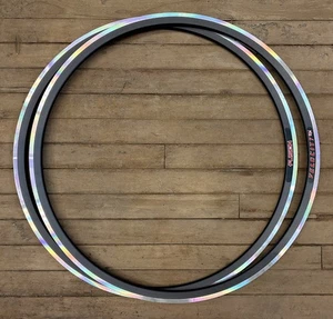 Llantas NOS 2x 700c Velocity Fusion - Pared lateral mecanizada - 32 orificios - EE. UU. - Imagen 1 de 4