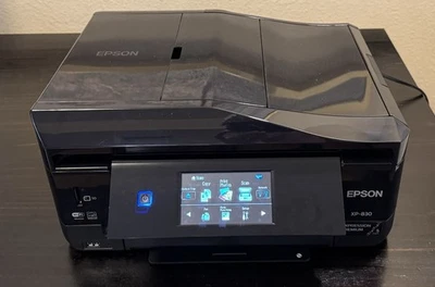Epson XP-830 Small-In-One Inkjet Printer- Barely Used W/New Box Of Ink - Image 1 of 4