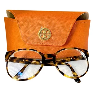 Marco de gafas Tory Burch Ty2069 1150 marrón Habana tortuga con estuche 51-19-135 - Imagen 1 de 16