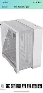 Corsair 6500D AIRFLOW Mid-Tower Dual Chamber PC Case - White - Picture 1 of 11