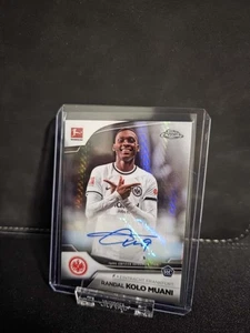 22-23 Topps Chrome Bundesliga Randal Kolo Muani Auto RC 24/165 Frankfurt - Picture 1 of 2