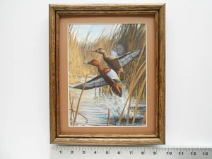 Harry Adamson CINELA VERDE AZULADO PAR 8x10 enmarcado 2.1 115 - Imagen 1 de 8