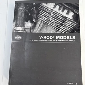 2013 Harley-Davidson V-Rod Models Electrical Diagnostic Manual 99499-13 - Bild 1 von 4