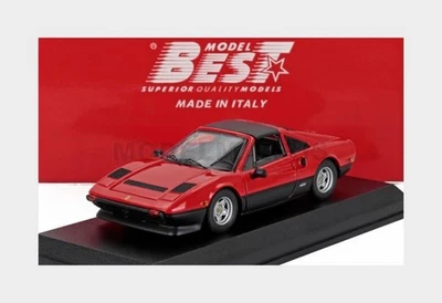 BEST-MODEL 9878 FERRARI - 308 GTS USA VERSION 1982 - RED BLACK - 1/43 - Image 1 of 2