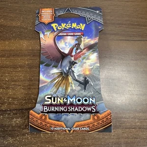 Pokemon Burning Shadows Sleeved Booster Pack Ho-oh Art TCG Sun & Moon New Sealed - Picture 1 of 7
