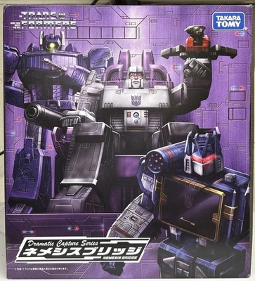 Transformers Dramatic Capture Nemesis Bridge Megatron Shockwave Soundwave COMP Foto 1 de 4