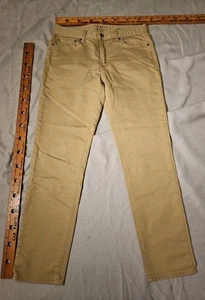 Pantalones Banana Republic Para Hombres 32x32 Beige Vaqueros de Viaje Calce Ajustado Elastizados Denim Informales - Imagen 1 de 16