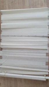 Fenster Tür Rollo Ohne Bohren Einfach Befestigung Fensterrollo Rollo Beige Weiß - Bild 1 von 5