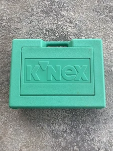 K'NEX Kinex Vintage 1997 Green Storage Carry Case With Pieces Free Aus Shipping - Picture 1 of 4