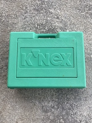 K'NEX Kinex Vintage 1997 Green Storage Carry Case With Pieces Free Aus Shipping - Image 1 of 4