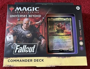 Magic The Gathering Universes Beyond Fallout Hail Caesar Commander Deck - Picture 1 of 2