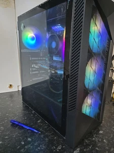 PC BUNDLE ASUS Prime X370-Pro Ryzen 7 CPU 16GB RAM 512GB NVMe 1TB HDD RGB Gaming - Picture 1 of 18
