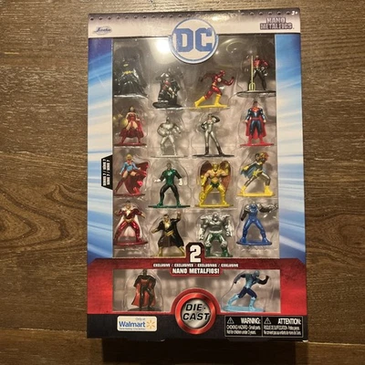 New DC Nano Metalfigs Jada Toys Series 7 18 Figures Flash Batman Sealed - Image 1 of 4