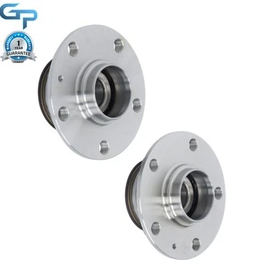 Par de conjunto de cubo de rolamento de roda traseira para Volkswagen Jetta Beetle Golf 2012-2014 - Imagem 1 de 4