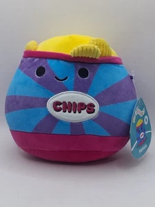 NUEVO CON ETIQUETAS Squishmallows Junk Food Squad Patricia the Bag of Chips 5” - Imagen 1 de 4