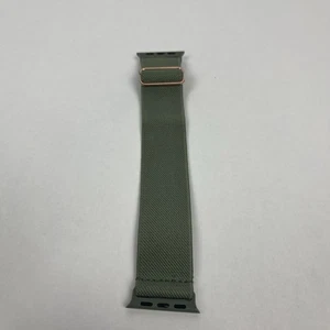 Grünes Stoffarmband für Apple Watch 38mm Series 6/5/4/3/2 - Bild 1 von 4