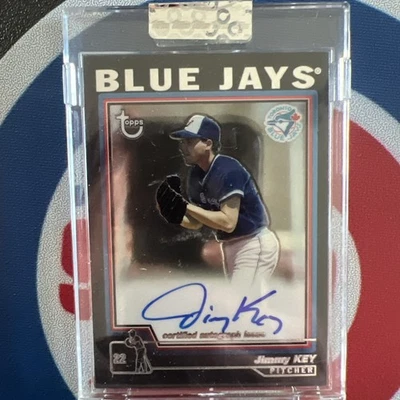 2004 Topps Retired Signature Edition - Autographs Jimmy Key #TA-JK (AU) SEALED - Image 1 of 3