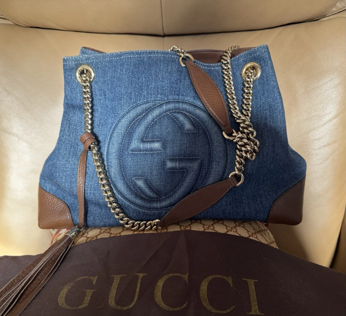 Gucci Soho Tote Bags for Women for sale | eBay