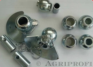 Set Unterlenker Kat.1+2 Unterlenkerkugel Fangschale Schnellkuppler Dreipunkt - Bild 1 von 6