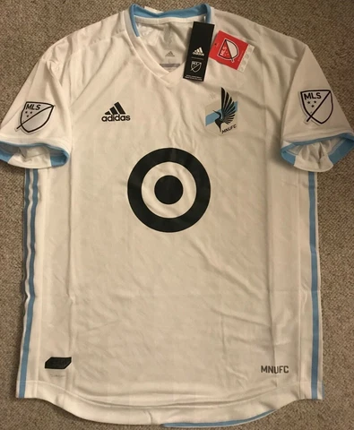 MINNESOTA UNITED MNUFC ADIDAS AUTHENTIC MLS PLAYER ISSUE AEROREADY JERSEY $120 L Cover