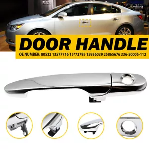 For 2005-11 Buick Allure LaCrosse Lucerne GM Driver Side Exterior Door Handle H - Picture 1 of 10