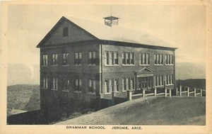 Postal Albertype de ocupación escolar primaria Jerome Arizona de 1920 25-5244 - Imagen 1 de 2