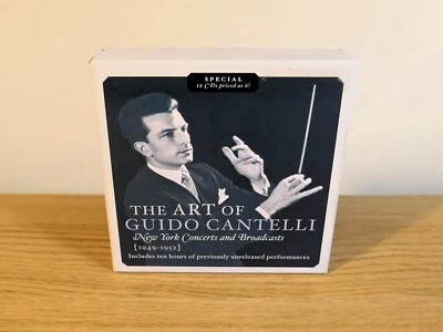 The Art Of Guido Cantelli 1949-1952 Concerts & Broadcasts 12 CD Box *LIKE NEW* - Image 1 of 4