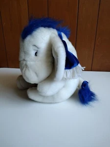 A125 Disney Store Pooh Winter White Eeyore Scarf Donkey Plush 13" Stuffed Toy  - Picture 1 of 7